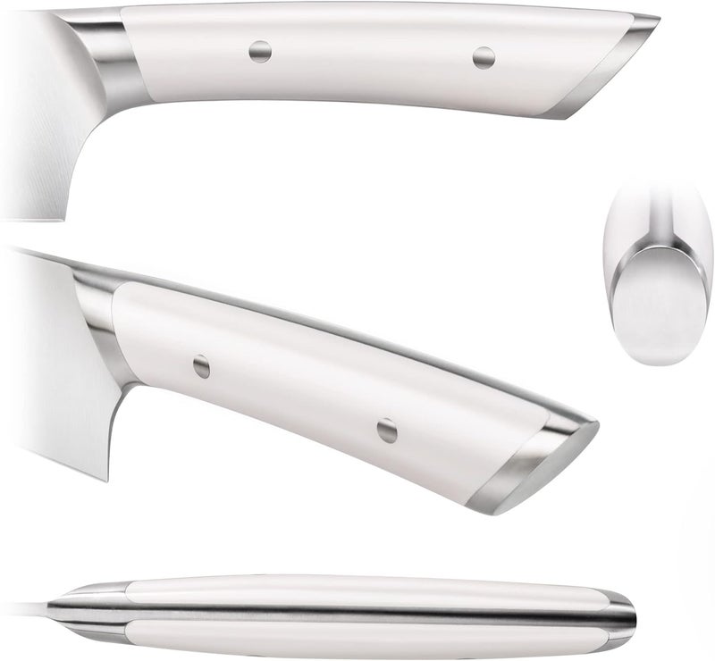 CANGSHAN HELENA Series German Steel Forged 2-Piece Carving Set (White) - Image 2